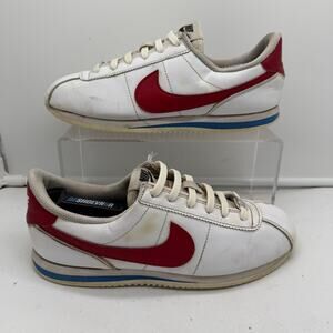 Nike Shoes Kids Youth 7Y Cortez Gump White Red Blue Sneakers